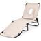 Adjustable Back Folding Beach Lounge Chair for Patio Pool or Garden